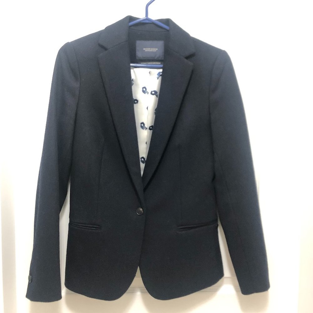 *NWOT* Maison Scotch Classic Wool Blazer - Size Petite (XS)
